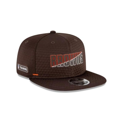 Sapca New Era Cleveland Browns NFL Official Summer Sideline 9FIFTY Snapback - Maro